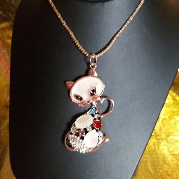 betsey johnson poodle necklace